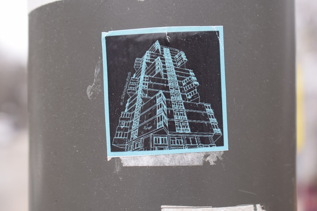 Абстрактная визуализация недвижимости